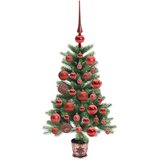  Božićno drvce s 150 LED svjetlima s stalakom Zelena 90 cm PE | shoptok.hr