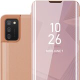 Cadorabo CARE, združljiv s Samsungom v Kunzit Pink - prozorno za zaščito z ogledalom z zrcalo z funkcijo stojala 360 stopinj zaščita, (20570105) Cene