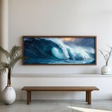 WALLXPERT FAH106-150 Multicolor Decorative Framed MDF Painting | Eponuda.com