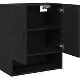  Ormar za Zid Zidne Crni hrast 60 x 30 x 70 cm Konstruirano drvo | shoptok.hr