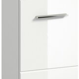 MID.YOU Spodnja Omarica Ice, Bela - Visoki Sijaj | Shoptok.si