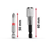 Einhell M-Case 33-del set bitova 50mm, 1/4" 50mm bit, mag. nastavak 60mm - (49118903) | ePonuda.com