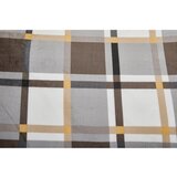 My House Sivo-rjava enojna posteljnina iz mikropliša 140x200 cm – | Shoptok.si