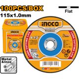 Ingco MCD10115100 REZNA PLOČA ZA METAL 115MMX1.0 | ePonuda.com