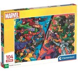 Clementoni Marvel junaci bitka 104-dijelna super slagalica - | shoptok.hr