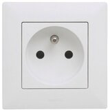 Legrand kućna utičnica 250V/16A sa okvirom niloe step bela Cene