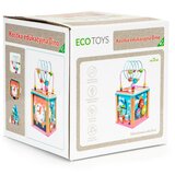ECO TOYS drvena edukativna kocka Dino | shoptok.hr