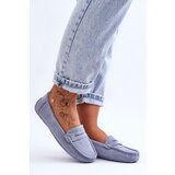 Boto Women's Suede Moccasins Blue Lenvie | shoptok.hr