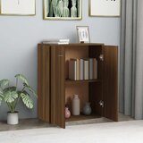  Komoda boja smeđeg hrasta 60 x 30 x 75 cm od konstruiranog drva | shoptok.hr