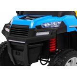 Traktor na akumulator Farmer - dvosedežni - moder | Shoptok.si