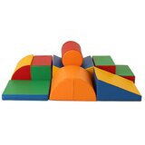  8-dijelni set jastučića za djecu, poligon, jastučići za penjanje (žive boje) | shoptok.hr