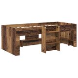  Kreveta za visoko spavanje djece 2 pcs Staro drvo 98.5 x 200 cm - Staro drvo 100 x 200 cm | shoptok.hr