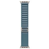 Apple Watch Ultra 3 Alpine Loop Hellblau MEWK4QF/A Velikost zapestnice: Small 49mm Naravno titansko ohišje. | Shoptok.si