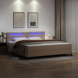  Krevet s opruga kutije s madracem Boja cappuccina 200 x 200 cm | shoptok.hr