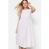 Trendyol Lilac Embroidered Dress | ePonuda.com
