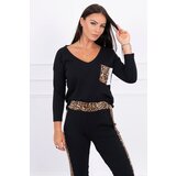 Kesi Set with a black panther motif | Shoptok.si