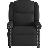  Električni masažni nagibni stol Shiny Black Faux Leather | Shoptok.si