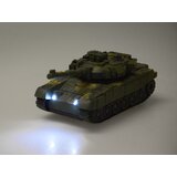 Rc tenk na daljinsko upravljanje s rotirajućom kupolom, šumska kamuflaža, 22 cm | shoptok.hr
