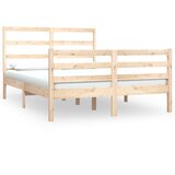 Furnova Posteljni okvir iz trdne borovine 120x190 cm, (21936647) | Shoptok.si