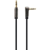  CCAPB-444L-1M AUX 3.5mm stereo plug to 3.5mm desni ugao stereo plug audio kabl pozlaceni 1m | Eponuda.com