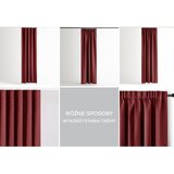 AmeliaHome Curtain BLACKOUT color pink style classic tape blackout 140x270 | shoptok.hr