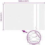  Heksagonalna Ograda Zelena 1.2x100 m Čelik | shoptok.hr