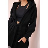 Kesi Insulated cape with waist tie black | ePonuda.com