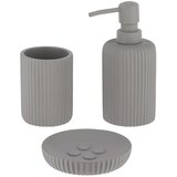 Tendance Čaša za četkice 7x9,5 cm poliresin siva | Eponuda.com