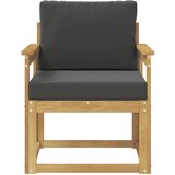  2 Komad Set vanjskih sofa Poliester Bijela i Antracit | Shoptok.si