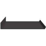  Polica na zidu s policom Zidne 4 pcs Crna 60 x 18 x 2 5 cm - Crna 60 x 18 cm 4 | shoptok.hr