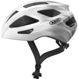 Abus Kaciga za bicikl Macator, 51/55cm, White Silver Cene