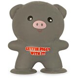  Ljepljiva antistres igračka Praščić Sticky Pig 9 cm Siva | shoptok.hr