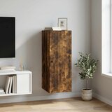  Ormar za montažu na zid Dimljeni hrast 33 x 34,5 x 90 cm | shoptok.hr