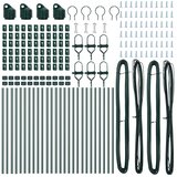  Stup za ogradu 26 pcs Zelena 3,2 x 3,2 x 100 cm | shoptok.hr