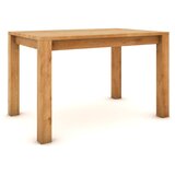  Hrastov stol 120 x 80 cm, prirodan, svilenkasto polumat | shoptok.hr