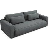 Makamii Temno siva raztegljiva/s prostorom za shranjevanje sedežna garnitura 238 cm Kapua – | Shoptok.si