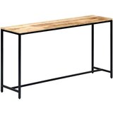 vidaXL Konzolna mizica 140x35x76 cm trden robusten mangov les | Shoptok.si