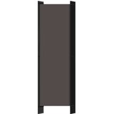 Sobna pregrada s 5 panela antracit 250 x 180 cm | Eponuda.com