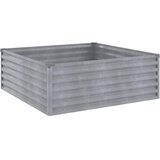  Povišena vrtna gredica 100 x 100 x 36 cm od čelika COR-TEN | shoptok.hr