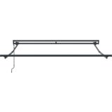 vidaXL Električna Polu-Kasetna Tenda Retraktibilna Metal | shoptok.hr