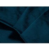 Cosmopolitan Design Plava baršunasti sklopiva/s prostorom za odlaganje sofa 250 cm Wicklow – | shoptok.hr