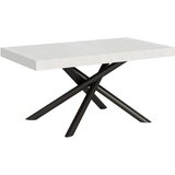 Itamoby   Famas (90x160/264 cm) - bela, barva nog: antracit - raztegljiva jedilna miza, (20842935) | Shoptok.si