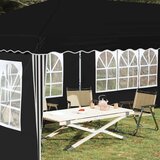  Rastezljivi šator za zabave 575 x 289 x 245 cm Crna | shoptok.hr