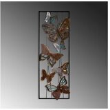 WALLXPERT Zidna dekoracija Leptir 3, 32 x 90 x 4 cm, Bakrene boje | Eponuda.ba