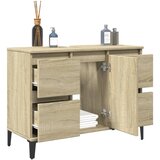 Ormarić za umivaonik boja hrasta sonome 80 x 33 x 60 cm drveni | shoptok.hr