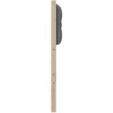  Uzglavlje Ostalo smeđe i tamnosivo 100 cm Masivna borovina | shoptok.hr