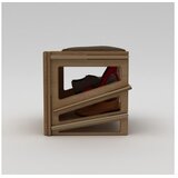 Hanah home Stalak za cipele Jolly, 44x42x44 cm, Smeđa Cijene