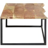  Vješalica sa živim rubom 100x35x22 cm masivno bagremovo drvo | shoptok.hr