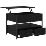  Kava Stol Crni hrast 70 x 50 x 54.5 cm Konstruirano drvo | shoptok.hr