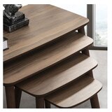 Hanah home Set stočića od 4 komada Luci Orah | Eponuda.com
